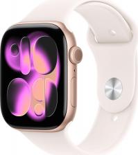 Смарт-часы Apple Watch Series 11 42 mm Silver Aluminum Case with Light Blush Sport Band