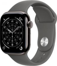 Смарт-часы Apple Watch Series 11 42 mm Slate Titanium Case with Stone Gray Sport Band