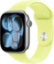Смарт-часы Apple Watch Series 11 42 mm Space Gray Aluminum Case with Neon Yellow Sport Band