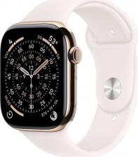Смарт-часы Apple Watch Series 11 46 mm Gold Titanium Case with Light Blush Sport Band