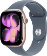 Смарт-часы Apple Watch Series 11 46 mm Rose Gold Aluminum Case with Anchor Blue Sport Band