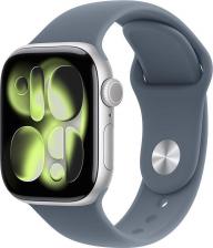 Смарт-часы Apple Watch Series 11 46 mm Silver Aluminum Case with Anchor Blue Sport Band