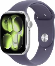 Смарт-часы Apple Watch Series 11 46 mm Silver Aluminum Case with Purple Fog Sport Band