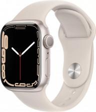 Смарт-часы Apple Watch Series 7 45 mm Starlight Aluminum Case with Starlight Sport Band