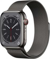 Смарт-часы Apple Watch Series 8 45 mm Graphite Stainless Steel Case with Slate Milanese Loop