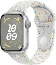 Смарт-часы Apple Watch Series 9 41 mm Silver Aluminum Case with Pure Platinum Nike Sport Band