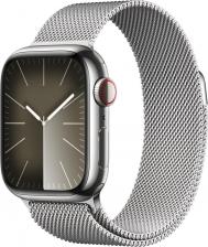 Смарт-часы Apple Watch Series 9 41 mm Silver Stainless Steel Case with Silver Milanese Loop