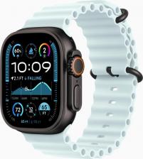 Смарт-часы Apple Watch Ultra 2 (2024) 49 mm Black Titanium Case with Ice Blue Ocean Band