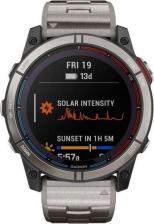 Смарт-часы Garmin Quatix 7X Solar Sapphire 51 mm, Titanium Silver