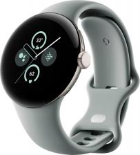 Смарт-часы Google Pixel Watch 2 41 mm Champagne Gold Aluminum Case with Silicone Hazel Active Band
