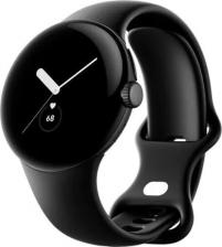 Смарт-часы Google Pixel Watch 41 mm Matte Black Stainless Steel Case with Silicone Obsidian Active Band