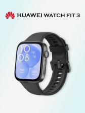 Смарт-часы Huawei Watch FIT 3 43 mm, Fluoroelastomer Black
