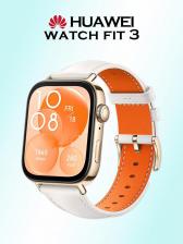 Смарт-часы Huawei Watch FIT 3 43 mm, Leather White