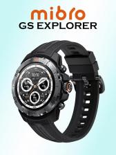 Смарт-часы Xiaomi Mibro GS Explorer 46 mm Obsidian Black Case, Silicone Black