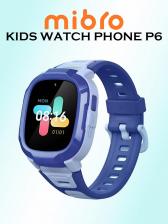 Смарт-часы Xiaomi Mibro Kids P6 52 mm Blue Case, TPU Blue