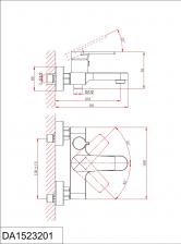 Смеситель D&K DA1523208