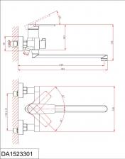 Смеситель D&K DA1523308