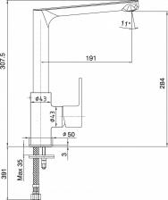 Смеситель ECA 102 118 099