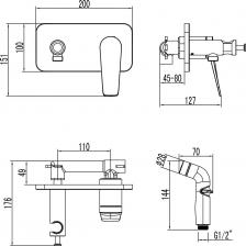 Смеситель Lemark LM3720B