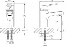 Смеситель Rush VI7135-11