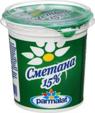 Сметана Parmalat Сметана 15% БЗМЖ 300 г