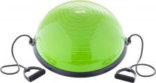 Снаряжение для фитнеса Starfit Полусфера "bosu" Gb-501 с эспандерами, с насосом, зеленый
