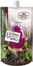 Сок/морс Сибирская ягода Морс концентрированный черная смородина с мятой, 200 мл