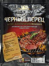 Соус Sen Soy Соус устрично-пряный Черный перец для приготовления, 120г