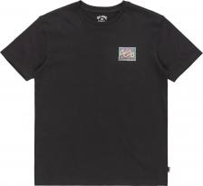 Спорт. футболка для девочки Billabong Футболка Crayon Wave для детей, черный