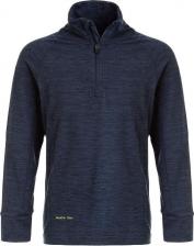 Спорт. костюм для девочки Zigzag Рубашка Lopez с длинными рукавами и высоким содержанием бамбука, цвет 2048 Navy Blazer