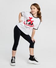 Спорт. шорты для девочки Button Blue Велосипедки 124BBGJB54020800, черный, 140