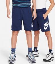 Спорт. шорты для девочки Nike Детские шорты Sportswear Club из флиса, черный