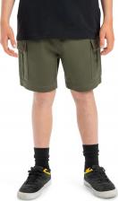 Спорт. шорты для девочки Quiksilver Детские шорты карго Taxer, бежевый