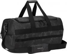 Спортивная сумка Riva case Сумка дорожная, 60 л, 60х35.5х32 см, плечевой ремень, серый, черный