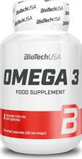 Спортивное питание BioTech Omega 3, витамины, капсулы 90 шт
