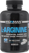 Спортивное питание Ironman L-Arginine, аминокислоты, капсулы 150 шт