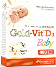 Спортивное питание Olimp Gold-Vit D3 Baby, витамины, капсулы 60 шт