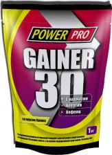 Спортивное питание Power Pro Gainer 30, гейнер 1000 г