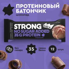 Спортивное питание ProteinRex STRONG, батончик 100 г 12 шт