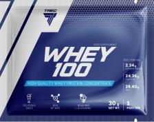 Спортивное питание Trec Nutrition Whey 100, протеин 900 г