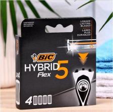 Средство для бритья BIC Кассеты Flex 5 Hybrid 4 шт, 4 шт