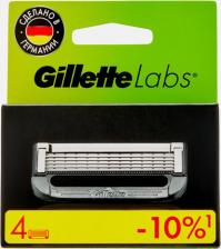 Средство для бритья Gillette Сменные кассеты для бритья Labs, 4шт в упаковке