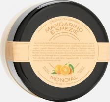 Средство для бритья Mondial Крем для бритья "MANDARINO E SPEZIE" с ароматом мандарина и специй, пластиковая чаша plexiglas, 150 мл CL-150-M/S