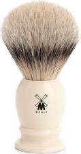 Средство для бритья Muehle Classic - Помазок, барсучий ворс высшей категории Silvertip, черная смола, размер M
