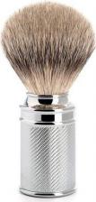 Средство для бритья Muehle Traditional - Помазок, барсучий ворс высшей категории Silvertip, хром