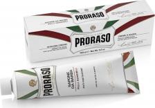 Средство для бритья Proraso Мыло для бритья для чувствительной кожи в тубе, овес и зеленый чай, 150 мл