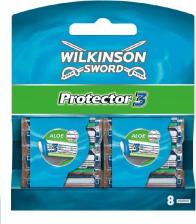 Средство для бритья Wilkinson Sword Дополнительные кассеты для станка Protector Protector3 8 шт