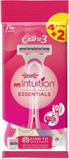 Средство для бритья Wilkinson Sword Одноразовые бритвы Extra3 Essentials (4 + 2 шт.)