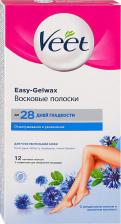 Средство для эпиляции Veet полоски восковые д/депиляции (№12 для чувст.кожи)