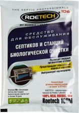Средство для септика Книга Средство для обслуживания септиков и станций биологической очистки Roetech 106М, 50 г